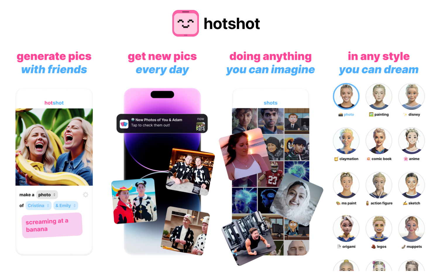 Hotshot App Screenshots